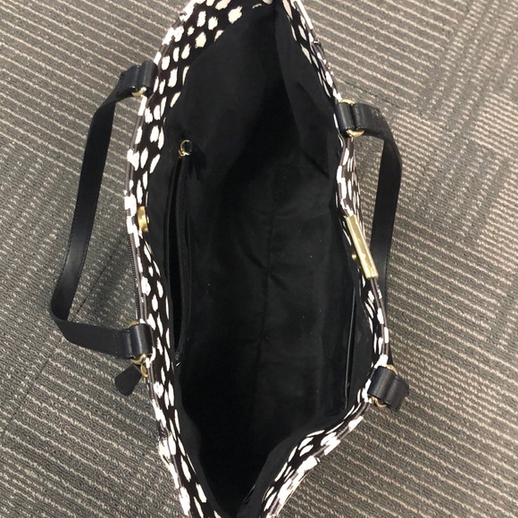 Liz Claiborne Large purse, black and white - Picture 6 of 8